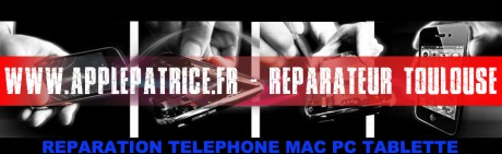 Applepatrice - toulouse - réparation téléphonie mobile - restauration - ordinateurs -